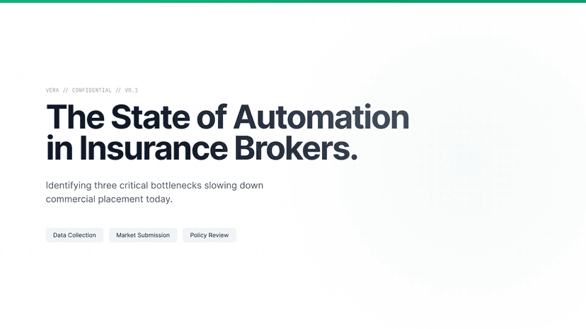 The State of Automation in Insurance Brokers report cover - Click to download PDF